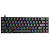 Luminous Mechanical Gaming Keyboard 68 Keys Wired Desktop & Laptop Blue & Red Switches
