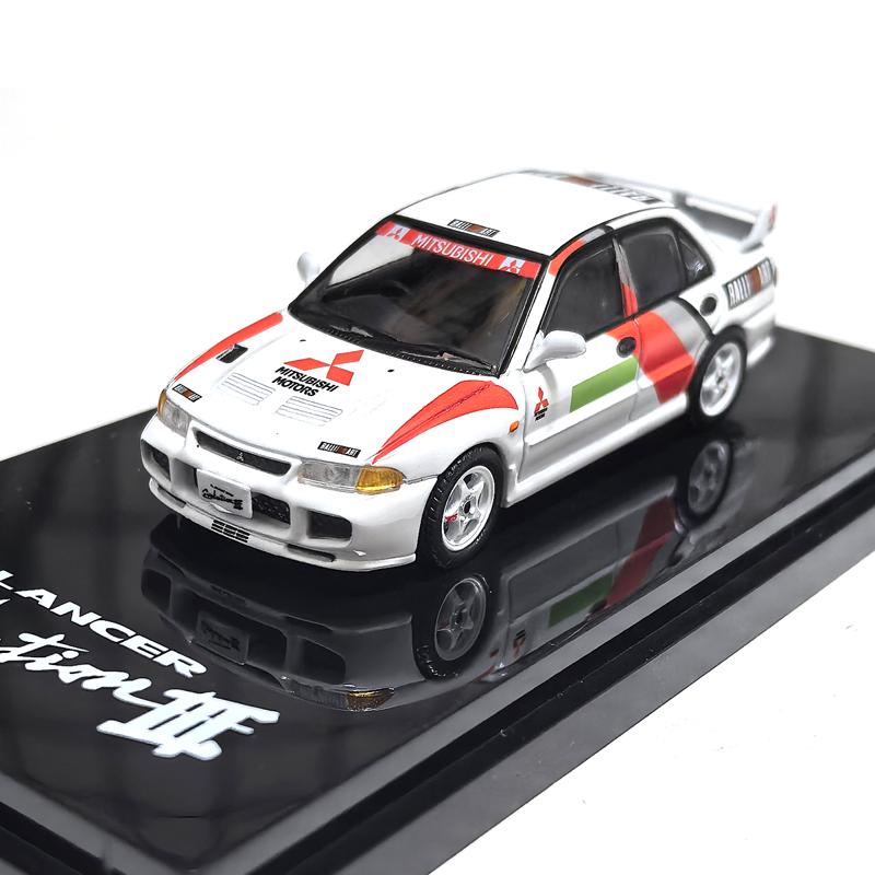 

Hobby Japan 1:64 Lancer Evolution III Rally Alloy Car Diecasts & Toy Vehicles Car Model Miniature Scale Model Car For Children белый