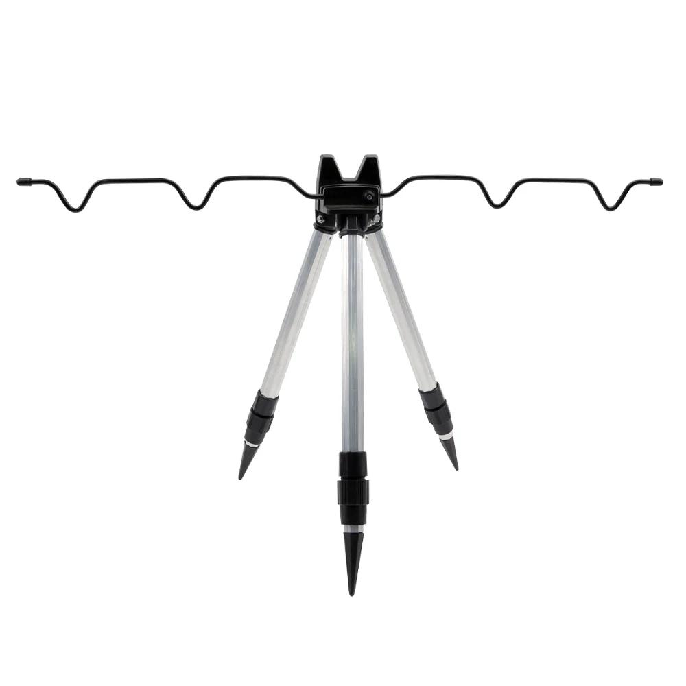

3-Fold Telescopic Fishing Rod Support Bracket Holder Sea Pole Tripod Stand Load-Bearing Frame Angling Base Rod Rest