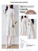 Elegant French-Style Summer Dress: Cinched Waist, Age-Defying Design