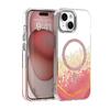 Pink Epoxy Mag Case For Iphone 13 / 14 6.1"