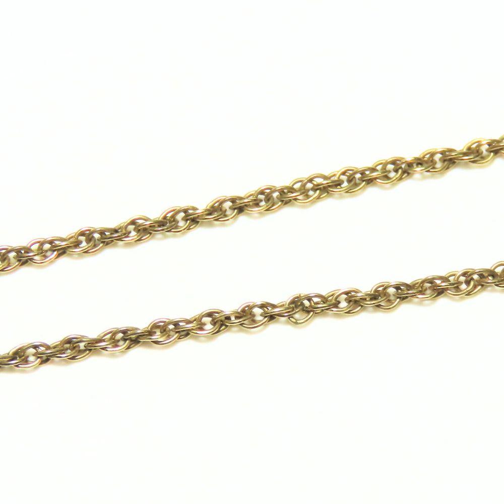 Used Wedgwood Necklace metal 5.7g gold pink plating