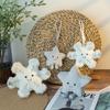 Jucării de pluș meteo creative pentru copii Păpușă de desene animate Soare Lună Nor Drăguță Moale Umplută Design Fulg de Nea Picătură de Ploaie Decor de Festival Cadou