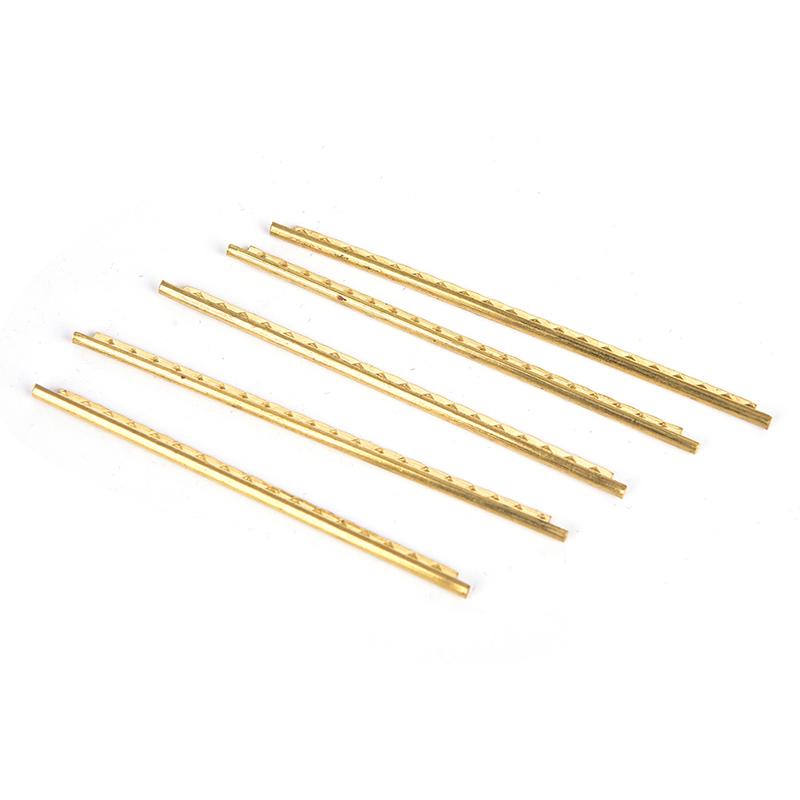 19 stk/sett Fingerbrett Bånd Messing Båndtråd For Bass Akustisk Gitar 2,2 mm