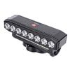Bike Light 8 LED USB Rechargeable Headlight with Horn 6 Modes Water Proof Super Bright for Mountain Off Road Cycling