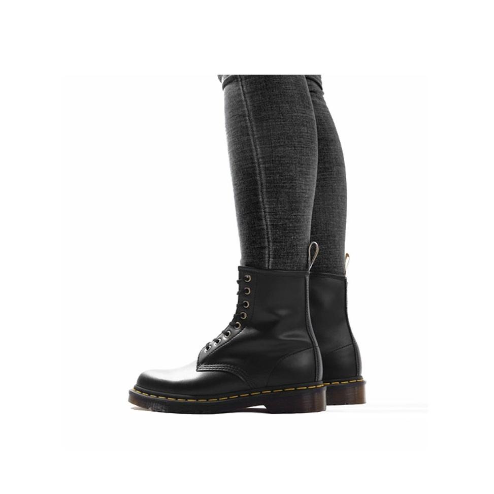 Dr. Martens Vegan 1460 Felix Rub Off - Black Unisex Sneakers 14045001