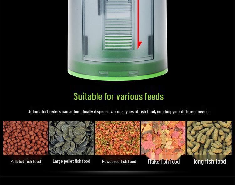LCD Display Automatic Fish Feeder for Aquariums