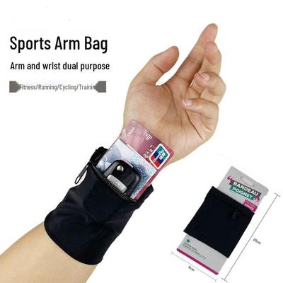 Outdoor-Sport-Armband: Handy-Hülle zum Radfahren & Fitness-Handgelenktasche zum Laufen