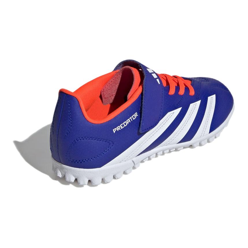 Adidas Predator Club TF Artificial Turf Non-Slip Durable Low-Top Football Shoes Kids Football Shoes Blue White Orange IF6421