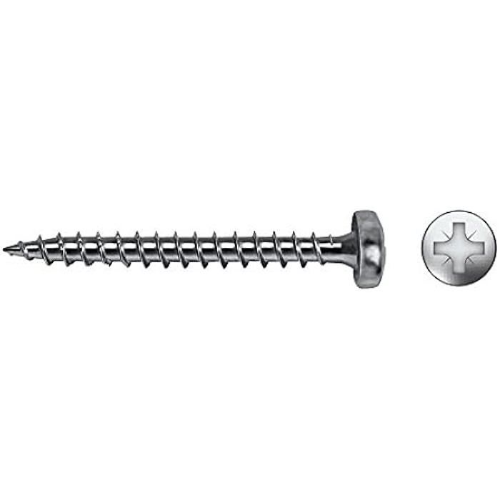 Vis bois - CELO - Velox B - 4.5 x 45 mm - Acier zingué - Haute durabilité
