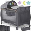 Reisebett 125 X 65 X 78 Cm Rk-242 Anthrazit