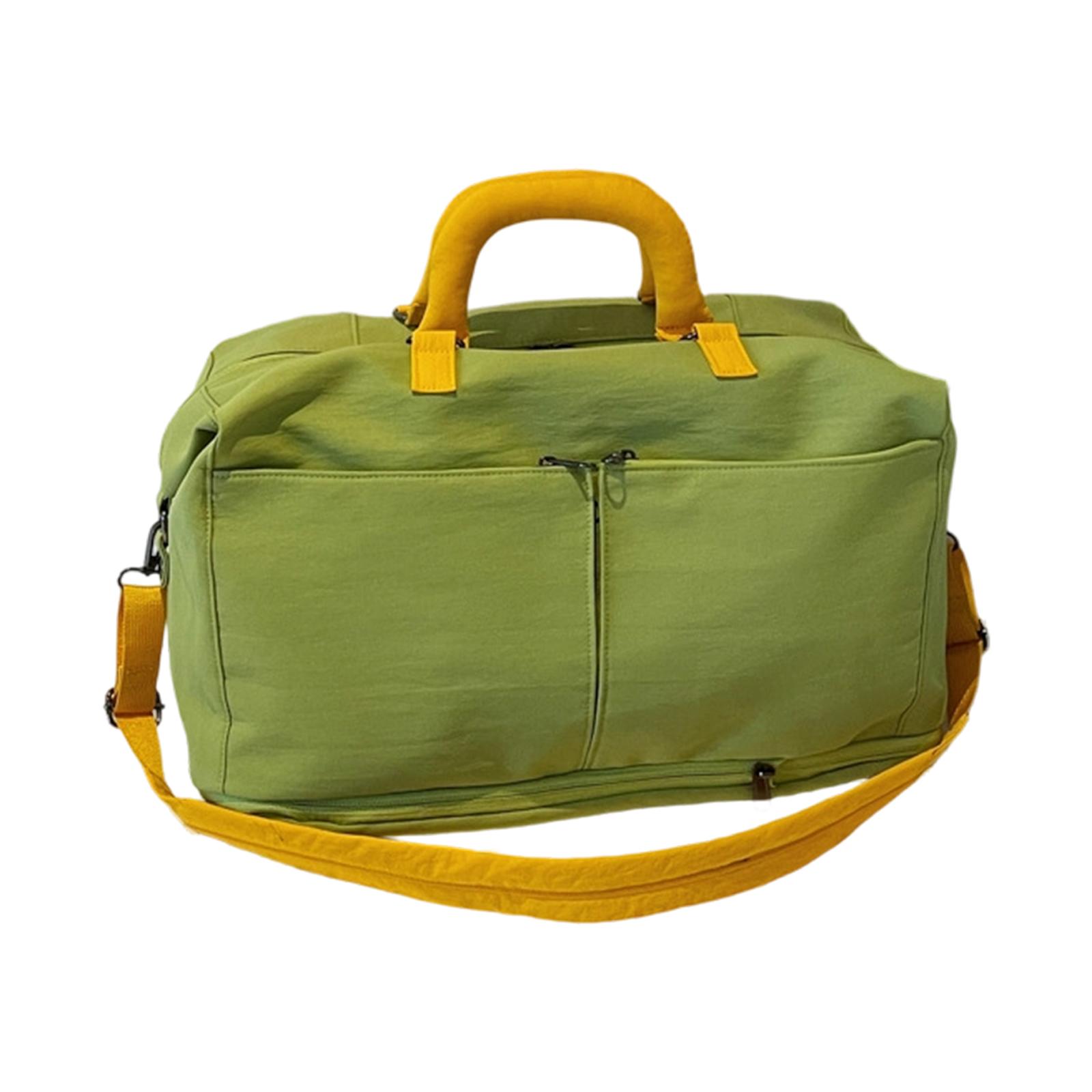 

Outdoor Sports Gym Bag for Men and Women with Wet and Dry Separation Lightweight Travel Bag for Short Trips and Swimming Training One Size зелёный