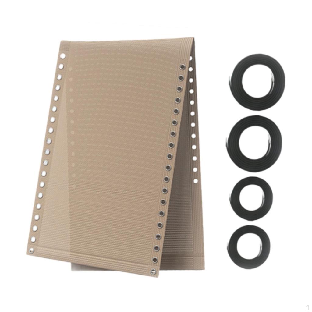 Chair Replacement with Bungee Cord Kit, Breathable , Folding Net Repair Kit for Chairs
