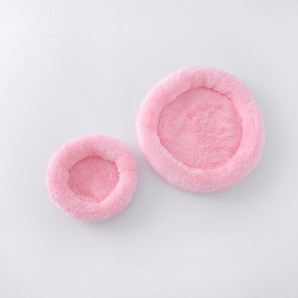Guinea Pigs Bed Hamster Bed Round Shape Keep Warm Sleeping Bed Hedgehog   Small Animal  Cage Accessories