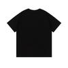 Off-White 2025 Spring/Summer New Large Letter Printed Pattern Round Neck Hooded Short Sleeved Men's and Women's T-shirts