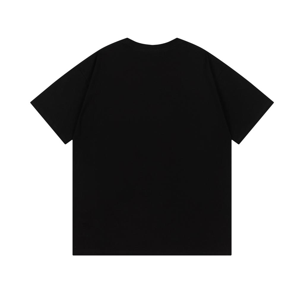 Off-White 2025 Spring/Summer New Large Letter Printed Pattern Round Neck Hooded Short Sleeved Men's and Women's T-shirts