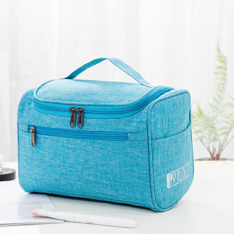 Women s Waterproof Travel Cosmetics Organizer - Large Capacity Handheld Wash Bag