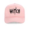 Witch Graphic Print Print Baseball Cap Unisex Outdoor Casual Sun Snapback Hat Summer Adjustable Dad Hats Breathable Trucker Caps