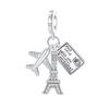 New Original Copper Travel Charms Airplane Luggage Earth Beads Pendants Fit Bracelet Necklace Diy Jewelry Gift