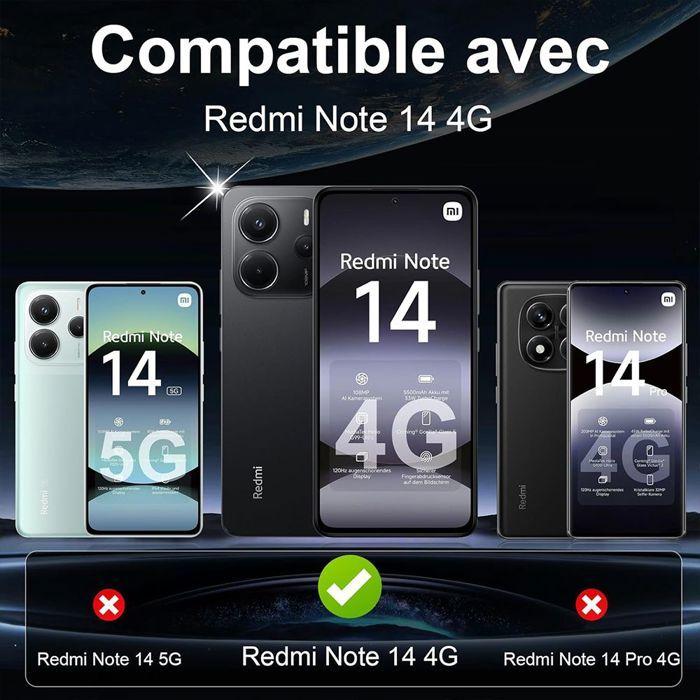 Camera Protection - Xiaomi - Redmi Note 14 - Tempered Glass - Anti-Scratch - Pack of 3