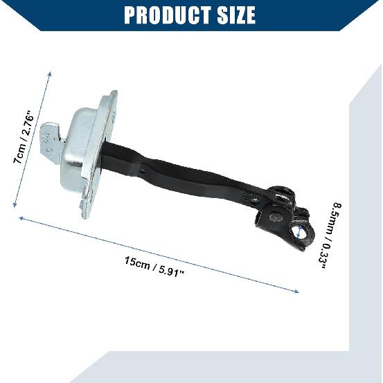 NO 6862002061 Front Left Door Check Stop Strap Limiter for Toyota Prius 04-09 for Toyota Corolla Matrix 03-08 / LH Driver Side Door Stopper Door