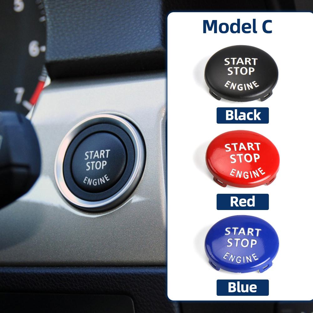 LHD Car Accessories 61319153831 Engine Ignition Start Stop Push Switch OFF Button Cover For BMW X3 X4 Series F25 F26