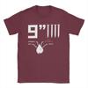Men's NIN Nine Inch Nails T Shirt Pure Cotton Tops Novelty Short Sleeve Crewneck Tees New Arrival T-Shirts
