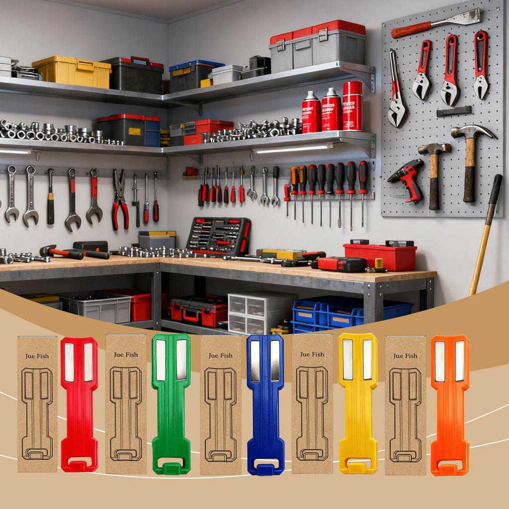 Magnetic Spray Can Holder Wall Rack for Garage Toolboxes