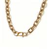 Titanium Steel Bamboo Joint Chain Bracelet Necklace for Men & Women - Simple Polished Design with Stainless Steel Ornaments