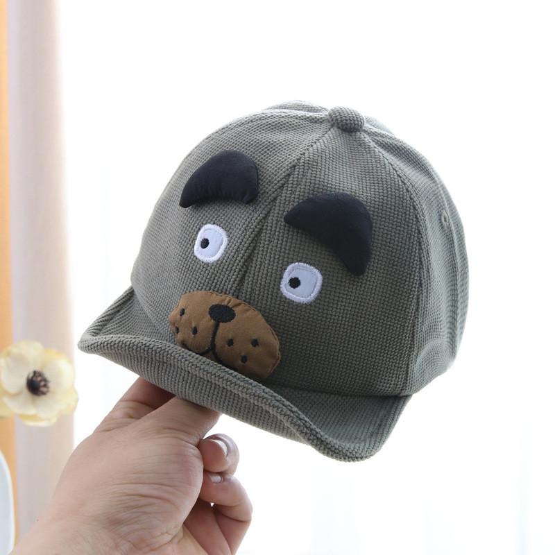 Childrens Cartoon Style Baseball Hat With Embroidered Animal Details For Fall