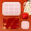 Silicone Mirror Tray Mold Used To Make Resin Crafts for Diy Home Decoration