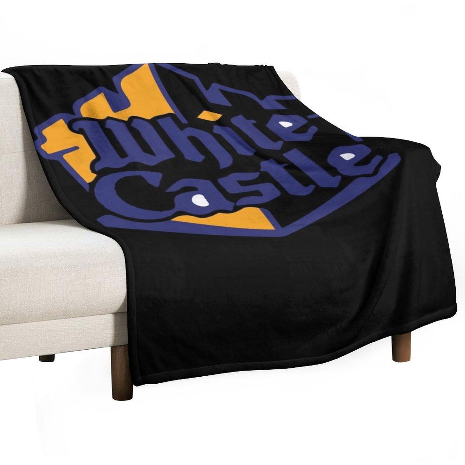 

White Castle Throw Blanket Baby Nap Beautifuls Fashion Sofas Blankets 30x40in