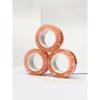 3pcs Finger Magnetic Rings Colorful Fidget Toy Set Adult Magnets Spinner Rings for Relieve Stress Anxiety Relief Therapy