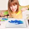 Lastra Gel Trasparente A3 per Monotipo Riutilizzabile Flessibile Superficie di Stampa Chiara per Arte Mixed Media Scrapbooking Journaling