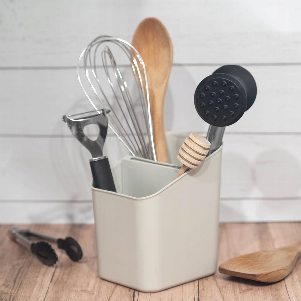 KADAX Abtropfgestell für Besteck Organizer Behälter Küchenutensilien Kunststoff