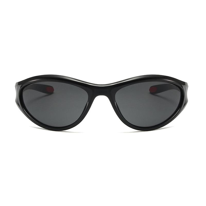 SHAUNA Retro Y2K Cat Eye Dámské Sluneční brýle Módní Barevný Gradient Zrcadlové brýle UV400 Muži Venkovní sportovní Punkové sluneční brýle