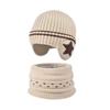 Winter Kinderhut Schal zweiteiliges Set, Fleece verdickt Fünf-Sterne Ohrenschützer Hut, Warmer Woll Baby Mützen-Schal-Set