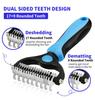 Multifunction Pet Deshedding Brush Dog Hair Remover Pet Fur Knot Cutter Puppy Cat Comb Brushes Dogs Grooming Shedding Supplies