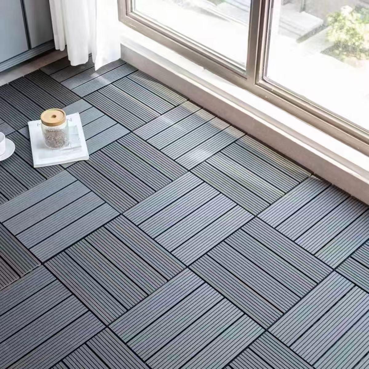 

Взаимозаменяемое уличное ДПК покрытие: Влагостойкий, Дерево-пластик для балкона или террасы в скандинавском стиле. Coffee - 1 Piece