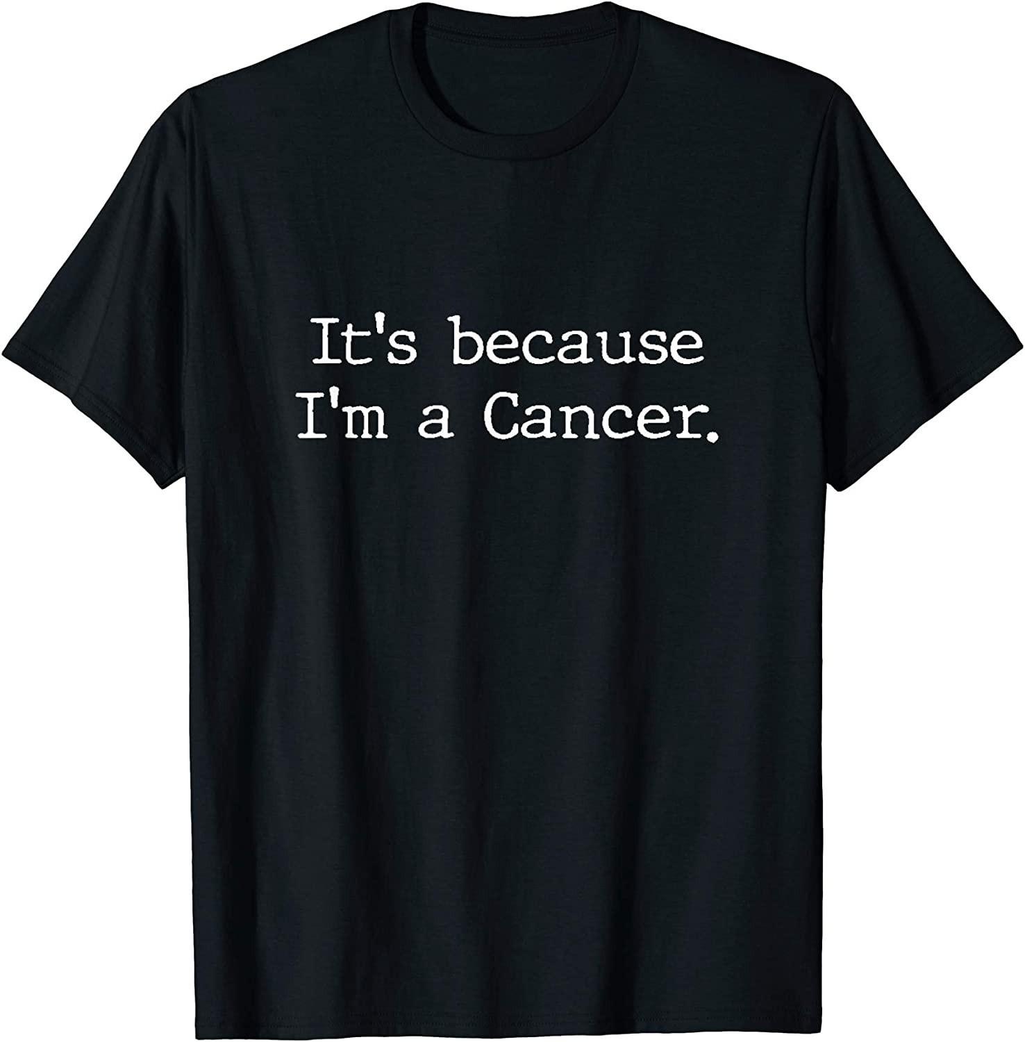 BEST! Cancer Horoscope Gifts Zodiac Sign Astrology Tee Size S-3XL S