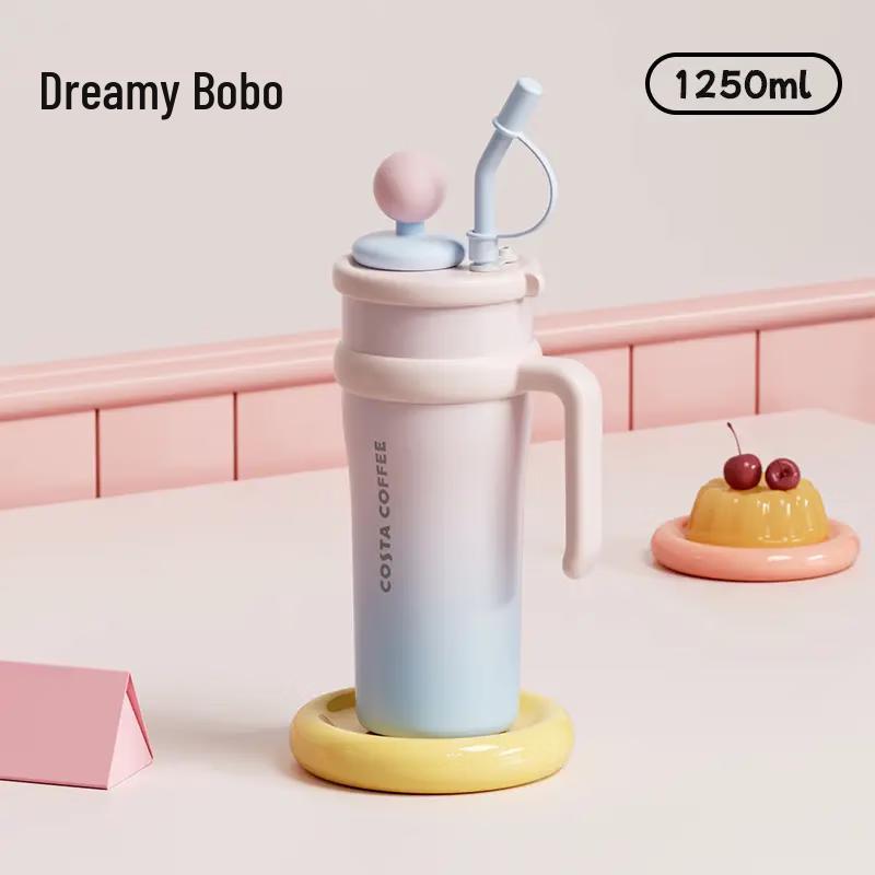 COSTA Jumbo 2.0 Dreamy Bobo 1.25L Insulated Straw Cup