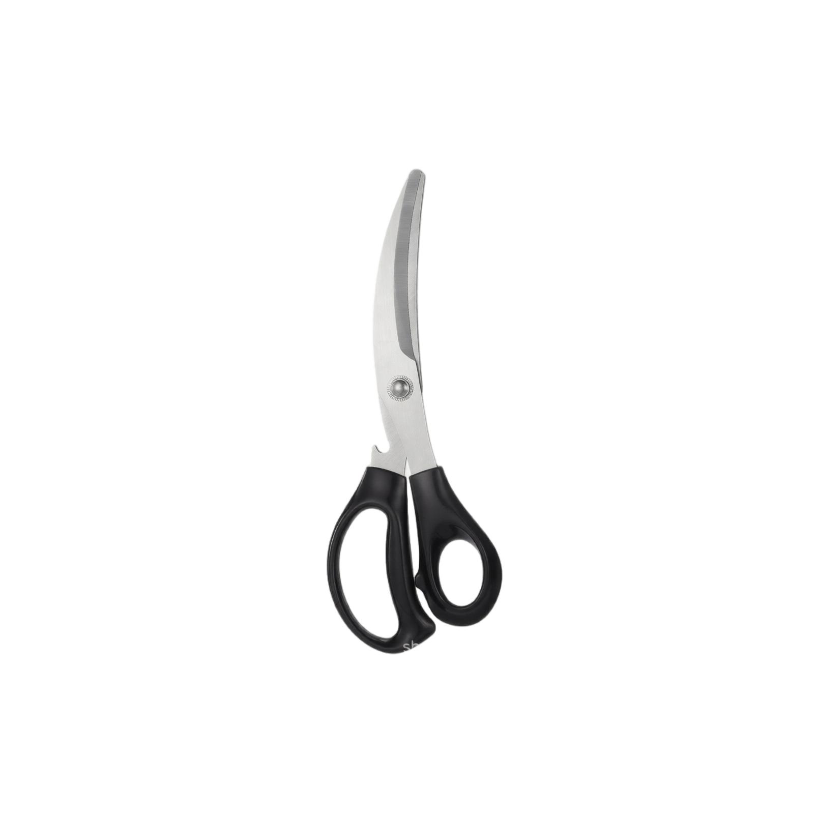 

Stainless Steel Kitchen Shears Heavy Duty Poultry Scissors Multipurpose Meat Cutter for Chicken Fish BBQ Food Preparation one size чёрный