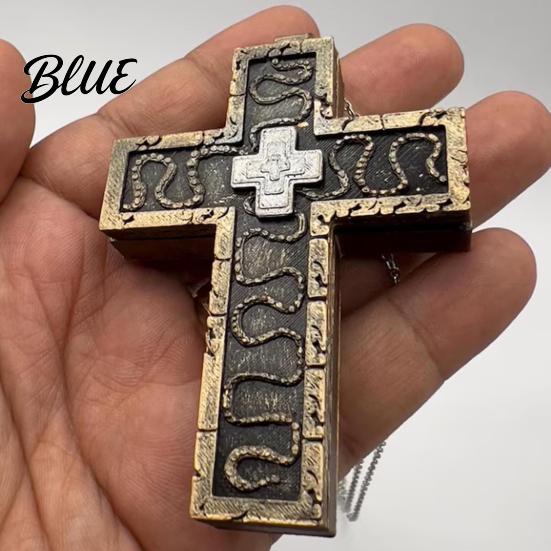 Dual Purpose Necklace with Secret Compartment Character Ten Shaped Comfortable