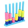 Color Matching Challenge Game Plastic Fast Pattern Match Ring Stacking Puzzle Game for Family Gathering Night Party