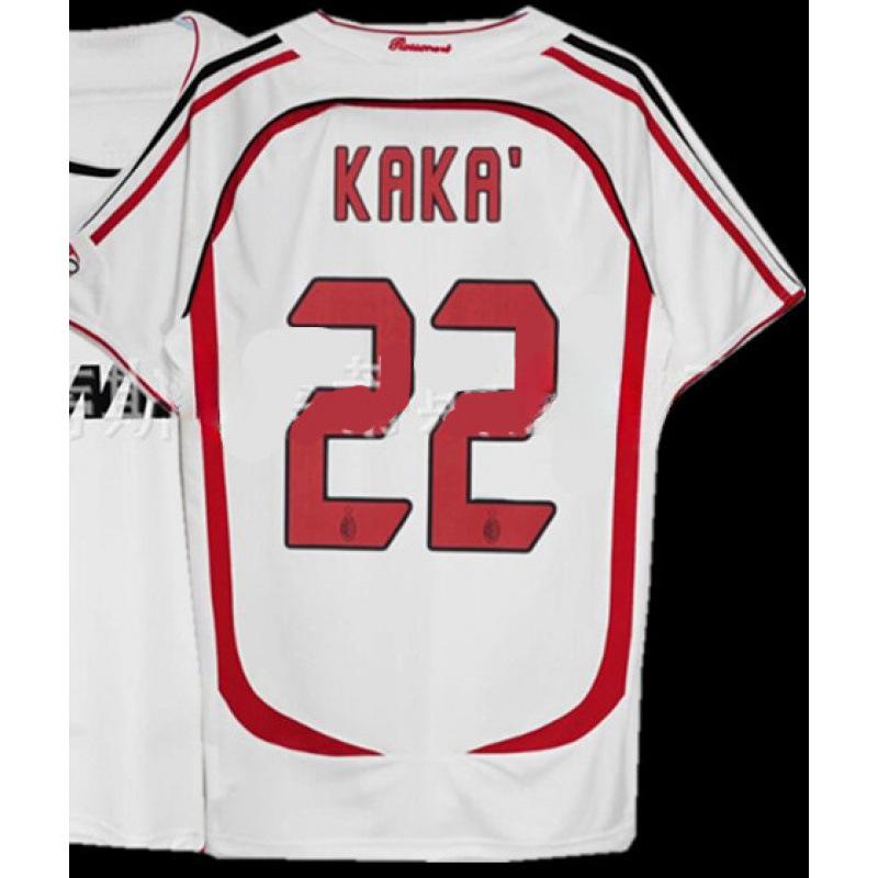Klasický fotbalový dres Retro fotbalový dres Santos Zidane AC Milán Brazílie Nigérie Francie Dres národního týmu