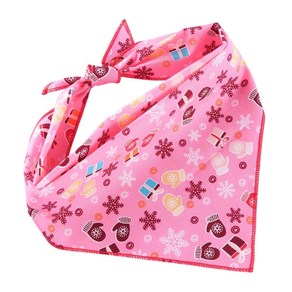 Popular pet triangle towel cat and dog universal cute bib scarf decoration small dog dog saliva towel