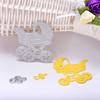 Carbon Steel Baby Stroller Soother Cutting Dies Scrapbooking Embossing Stencils