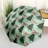 1pc Tree Print Automatic Cute Umbrella 8-Bone Design Compact Gear for Outdoor Travel, Perfect Holiday Gift yy251230022