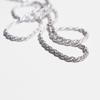 Kiee Oshimu (Silver 925) 1002 Twist Silver Necklace