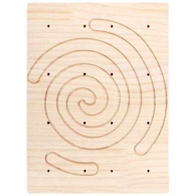 Wooden Claws Scratching Board for Pet Hedgehog Squirrel Rabbit Play Toy Cage Accessory